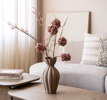 Deco Vase Sillian Brown - Things I Like Things I Love