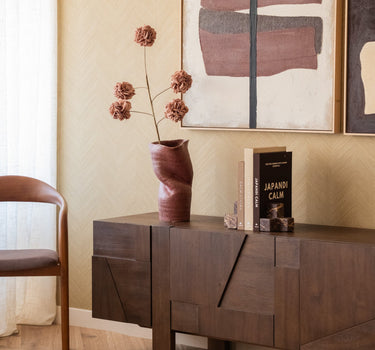 Deco Vase Songa Burgundy - Things I Like Things I Love