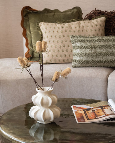 Deco Vase Spotorno Ivory - Things I Like Things I Love