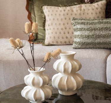 Deco Vase Spotorno Ivory - Things I Like Things I Love
