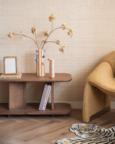 Deco Vase Stoneware Dots - Things I Like Things I Love