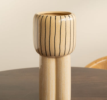 Deco Vase Tera Lines - Things I Like Things I Love