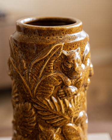 Deco Vase Tiger Ochre - Things I Like Things I Love