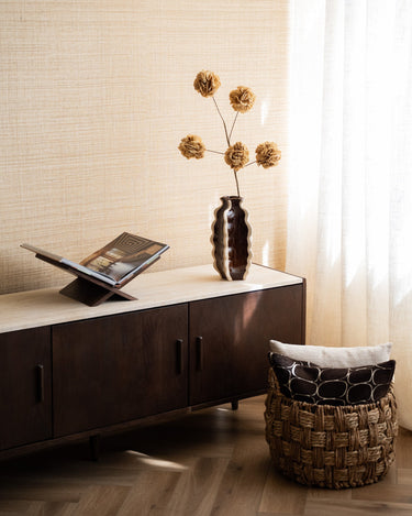 Deco Vase Wave Brown - Things I Like Things I Love