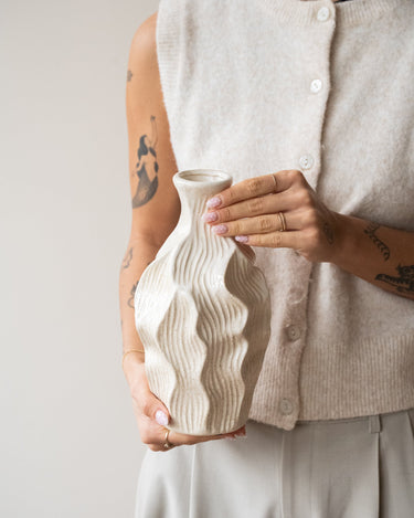 Deco Vase Wavestone - Things I Like Things I Love