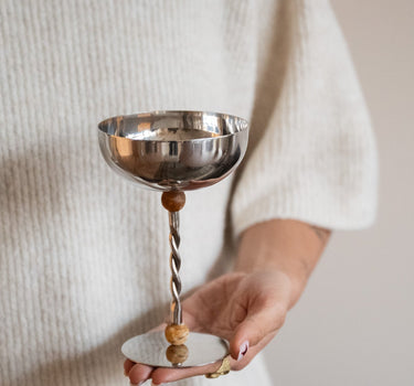 Dessert Bowl Chrome Beads - Things I Like Things I Love