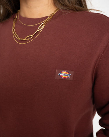 Dickies Oakport Sweatshirt Andorra Bordeaux - Things I Like Things I Love
