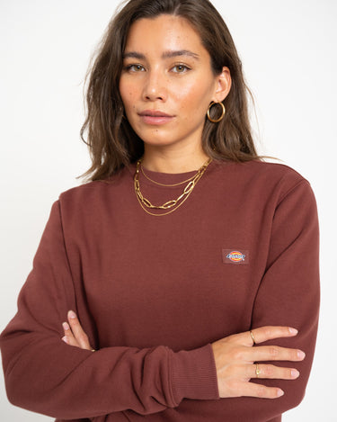 Dickies Oakport Sweatshirt Andorra Bordeaux - Things I Like Things I Love