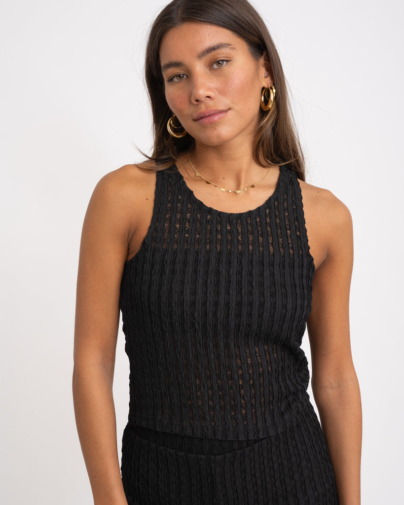Dinah Lace Top Black - Things I Like Things I Love