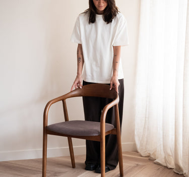 Dining Chair Bran Brown - Things I Like Things I Love