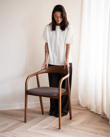 Dining Chair Bran Brown - Things I Like Things I Love