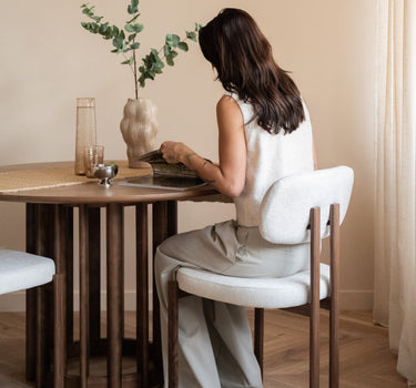 Dining Chair Nami Cream - Things I Like Things I Love