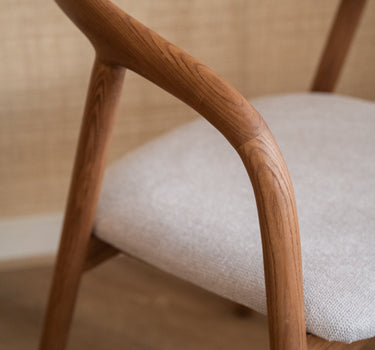 Dining Chair Rayven Light Brown - Things I Like Things I Love