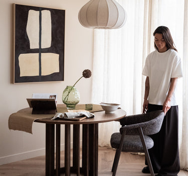 Dining Chair Tunar Brown - Things I Like Things I Love