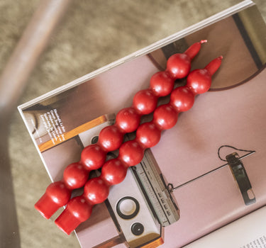 Dinner Candle Pop Red - Things I Like Things I Love