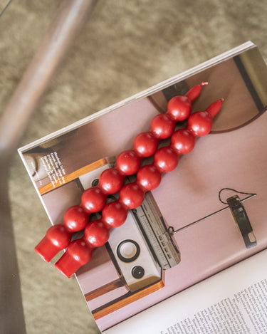 Dinner Candle Pop Red - Things I Like Things I Love