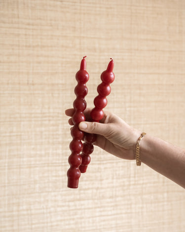 Dinner Candle Pop Red - Things I Like Things I Love