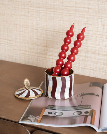 Dinner Candle Pop Red - Things I Like Things I Love