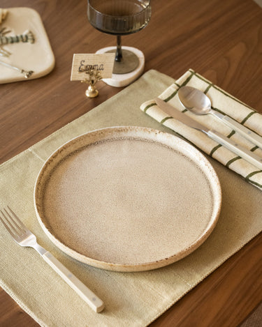 Dinner Plate Plato Beige - Things I Like Things I Love