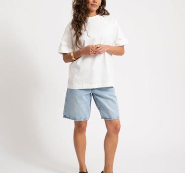 DR Denim Asra Shorts Light Blue - Things I Like Things I Love