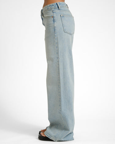 Dr Denim Rhue Low Wide Blue - Things I Like Things I Love