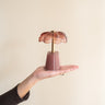 Draadloze Tafellamp Flora Bloem Oudroze - Things I Like Things I Love