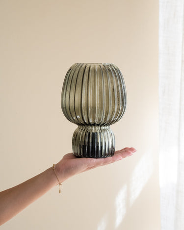 Draadloze Tafellamp Naja Glas Groen - Things I Like Things I Love