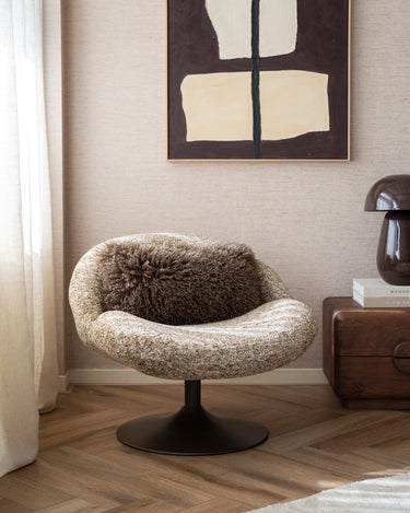 Draaifauteuil Ducky Beige - Things I Like Things I Love