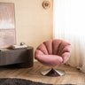 Draaifauteuil Venus Koraal Chroom - Things I Like Things I Love