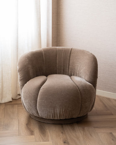 Draaifauteuil Zete Taupe - Things I Like Things I Love