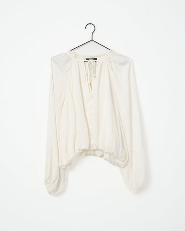 Drapy Top Ecru - Things I Like Things I Love
