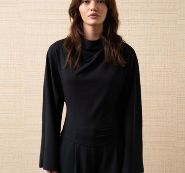 Drapy Top Zwart - Things I Like Things I Love