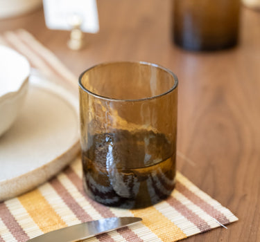 Drinking Glass Mia Amber - Things I Like Things I Love