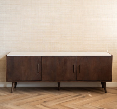 Dutchbone – Cabinet Arda Walnut Travertine - Things I Like Things I Love