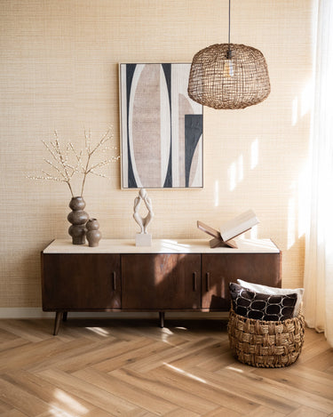 Dutchbone – Cabinet Arda Walnut Travertine - Things I Like Things I Love