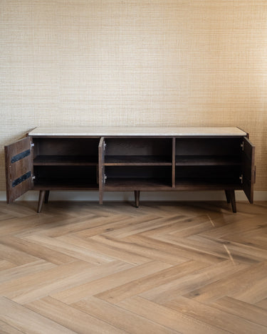 Dutchbone – Cabinet Arda Walnut Travertine - Things I Like Things I Love