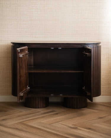 Dutchbone - Cabinet Kenji Dark Brown - Things I Like Things I Love