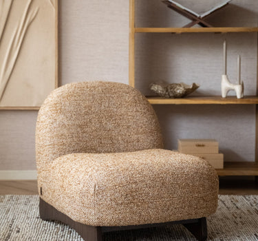 Dutchbone Fauteuil Loom Bruin - Things I Like Things I Love