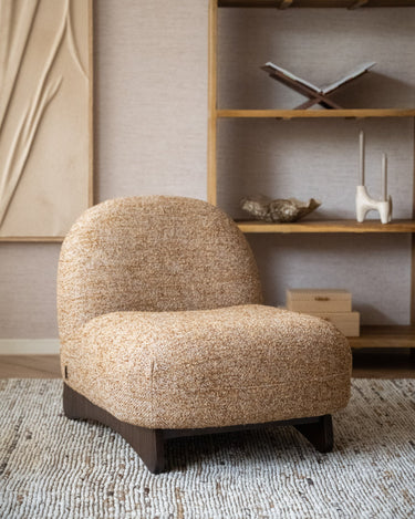 Dutchbone Fauteuil Loom Bruin - Things I Like Things I Love