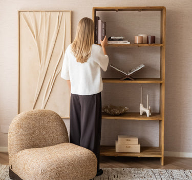 Dutchbone Fauteuil Loom Bruin - Things I Like Things I Love