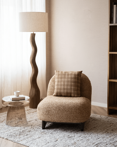 Dutchbone Fauteuil Loom Bruin - Things I Like Things I Love