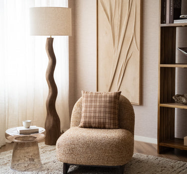 Dutchbone Fauteuil Loom Bruin - Things I Like Things I Love