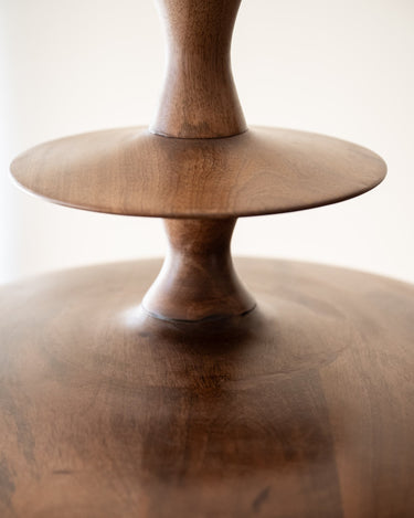 Dutchbone Hanglamp Cath Walnut - Things I Like Things I Love