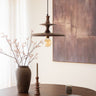 Dutchbone Hanglamp Cath Walnut - Things I Like Things I Love