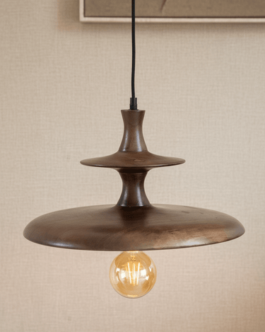 Dutchbone - Pendant Lamp Cath Walnut - Things I Like Things I Love