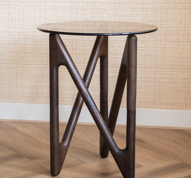 Dutchbone - Side Table Naia Walnut - Things I Like Things I Love