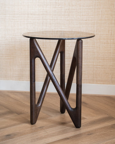 Dutchbone - Side Table Naia Walnut - Things I Like Things I Love