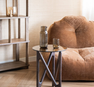 Dutchbone - Side Table Naia Walnut - Things I Like Things I Love