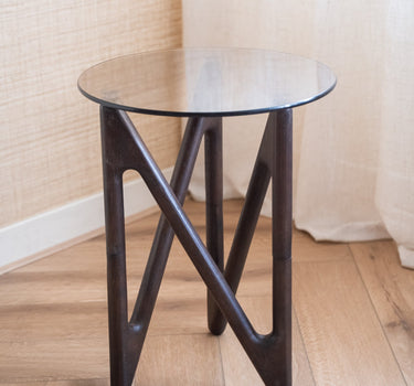 Dutchbone - Side Table Naia Walnut - Things I Like Things I Love