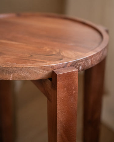 Dutchbone - Side Table Shane Acacia Wood - Things I Like Things I Love